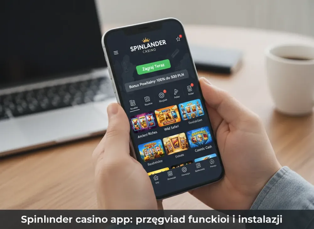 Spinlander casino app przegląd funkcji i instalacji