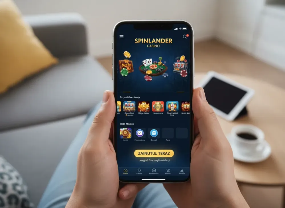Spinlander casino app przegląd funkcji i instalacji